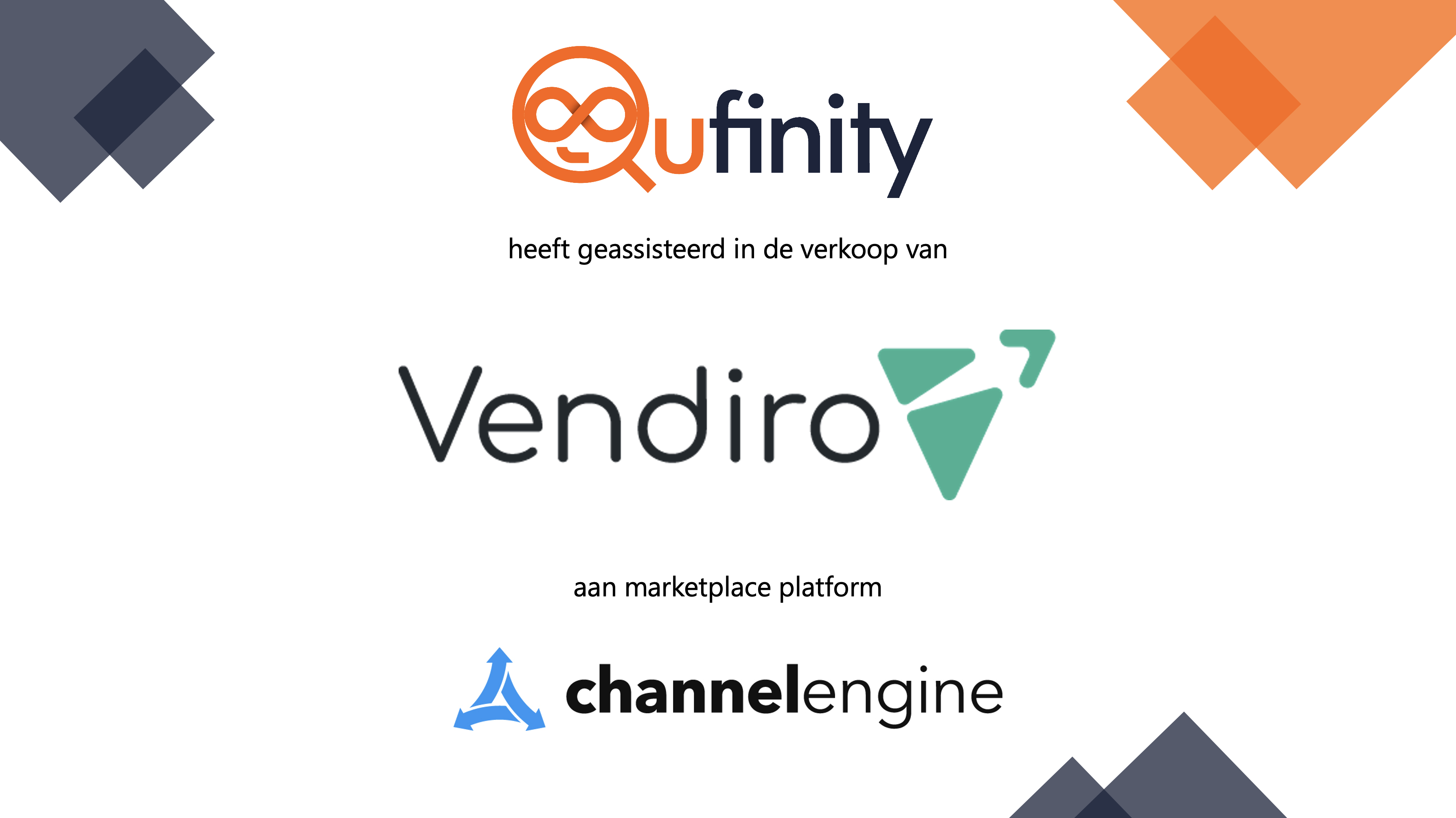 Qufinity Vendiro verkoop aan ChannelEngine M&A Deal